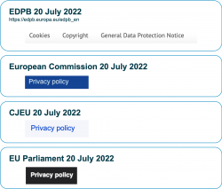 EU Privacy Policy Privacy Notice