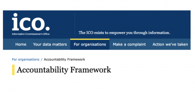 UK ICO Accountability Framework