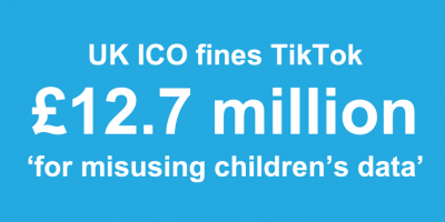 UK ICO TikTok Fine